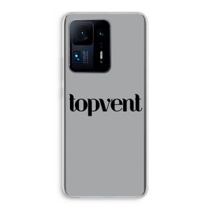 Topvent Grijs Zwart: Xiaomi Mi Mix 4 Transparant Hoesje