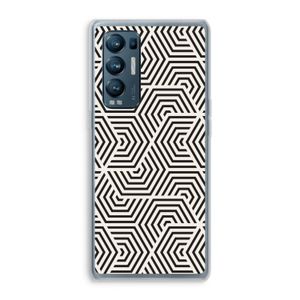 Magic pattern: Oppo Find X3 Neo Transparant Hoesje