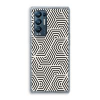 Magic pattern: Oppo Find X3 Neo Transparant Hoesje