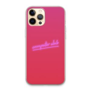 Vice Glow: iPhone 13 Pro Max Transparant Hoesje