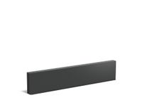 Aluminium muur 300x15x60cm.