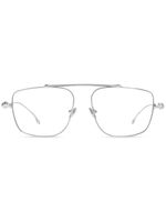 Gentle Monster lunettes de vue Martin 02 à monture pilote - Argent