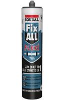 Soudal Fix - All Flexi | Lijm- en voegkit | Grijs | 290 ml - 105030