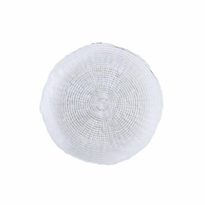 Dinerbord Quid Boreal Transparant Glas Ø 21 cm (6 Stuks) (Pack 6x)