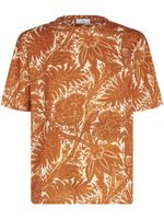 ETRO t-shirt à imprimé graphique en all over - Orange