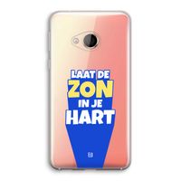Laat de zon in je hart: HTC U Play Transparant Hoesje