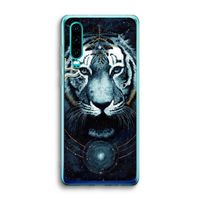 Darkness Tiger: Huawei P30 Transparant Hoesje
