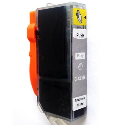 Huismerk Canon CLI-526GY cartridge grijs met chip