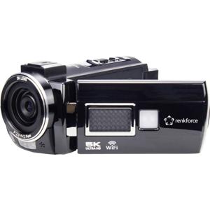 Renkforce RF-DV-200 Camcorder 5K 7.6 cm 3 inch 8 Mpix Zwart