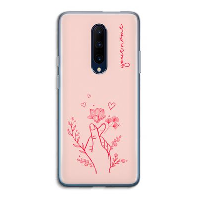 Giving Flowers: OnePlus 7 Pro Transparant Hoesje