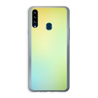 Minty mist pastel: Samsung Galaxy A20s Transparant Hoesje