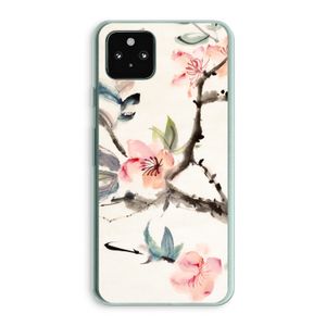 Japanse bloemen: Google Pixel 5a 5G Transparant Hoesje