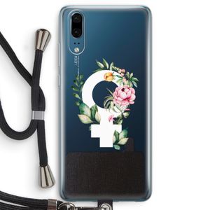 Venus: Huawei P20 Transparant Hoesje met koord