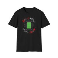 T-shirt regular zwart - Rood wit Kuip