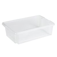 Sunware opslagbox kunststof 30 liter transparant 59 x 39 x 17 cm Sunware opslagbox kunststof 30 liter transparant 59 x 39 x 17 cm