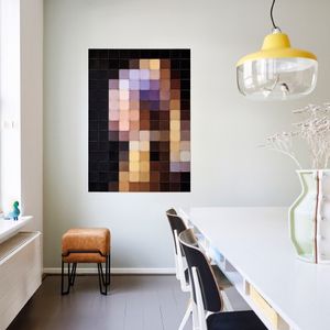 IXXI Meisje met de Parel Pixel Wandsysteem 160 x 180 cm