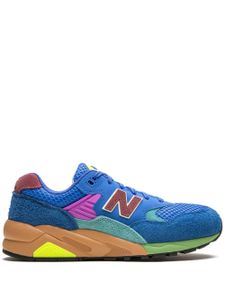 New Balance "baskets 580 OG ""Blue/Bright Lapis/Washed Burgundy"" en daim" - Bleu