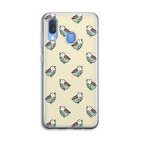 Vogeltjes: Samsung Galaxy A40 Transparant Hoesje