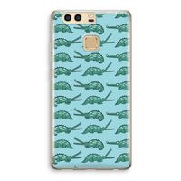 Kroko: Huawei P9 Transparant Hoesje