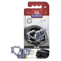 Auto luchtverfrisser Dr Marcus City black Plastic
