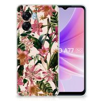 OPPO A77 | A57 5G TPU Case Flowers - thumbnail