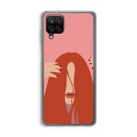 Woke up like this: Samsung Galaxy A12 Transparant Hoesje