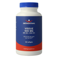 OrthoVitaal Visolie 500mg EPA 18% DHA 12% 120 Softgels