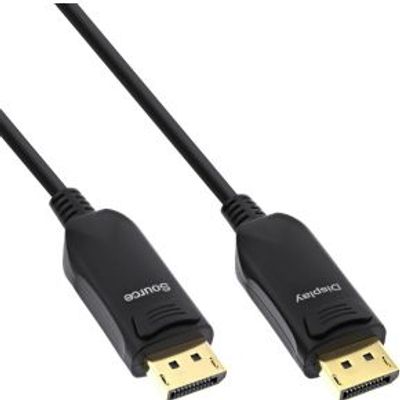 InLine 17215I DisplayPort kabel 15 m Zwart