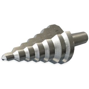 Stappenboor, Hss-s, Geslepen, Blank (dikte 6-25mm)