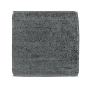 Cawö Cawö Noblesse2 Uni Gezichtsdoekje 30x30 Antraciet