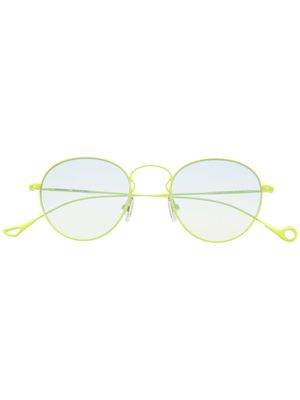Eyepetizer lunettes de soleil Julien à monture ronde - Vert