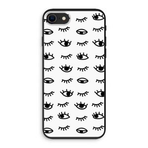 Eye pattern #2: iPhone SE 2020 Biologisch afbreekbaar hoesje