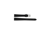 Horlogeband Universeel 1030156.14 Leder Zwart 14mm