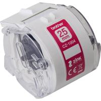 Brother CZ1004 Rol met etiketten 25 mm x 5 m Papier Wit 1 stuk(s) Permanent hechtend Gekleurde etikettenrol Brother CZ1004 Rol met etiketten 25 mm x 5 m Papier Wit 1 stuk(s) Permanent hechtend Gekleurde etikettenrol