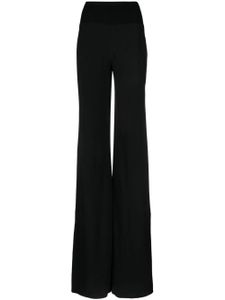 Rick Owens pantalon ample à taille-haute - Noir