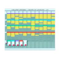 Weekplanner Nobo Zilverkleurig Aluminium