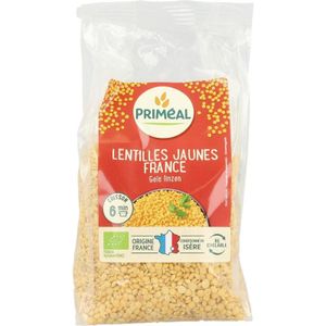 Primeal Gele linzen uit Frankrijk bio (400 gr)