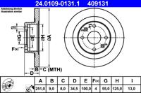 ATE Remschijven 24.0109-0131.1 - thumbnail