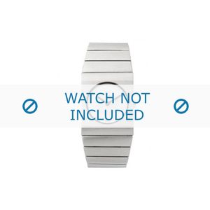 Danish Design horlogeband IV62Q843 Staal Zilver 22mm