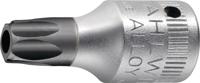 Stahlwille dop torx 1/4"-t10 met boorgat