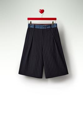 gecombineerde bermuda tailor - BLUE - XL