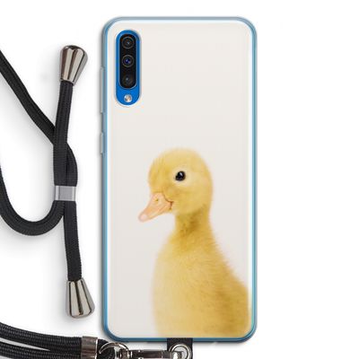 Duke: Samsung Galaxy A50 Transparant Hoesje met koord