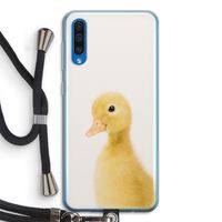 Duke: Samsung Galaxy A50 Transparant Hoesje met koord