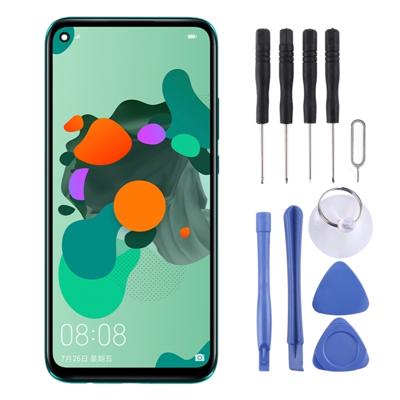 LCD-scherm en digitizer volledige montage voor Huawei Nova 5i Pro (zwart)