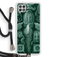 Haeckel Cubomedusae: Samsung Galaxy A22 4G Transparant Hoesje met koord