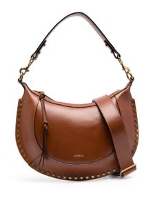ISABEL MARANT sac cabas en cuir à détails de clous - Marron