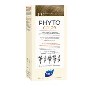 Phytocolor Permanente Haarkleuring 8.3 Goud Lichtblond Intens en Natuurlijke Kleur