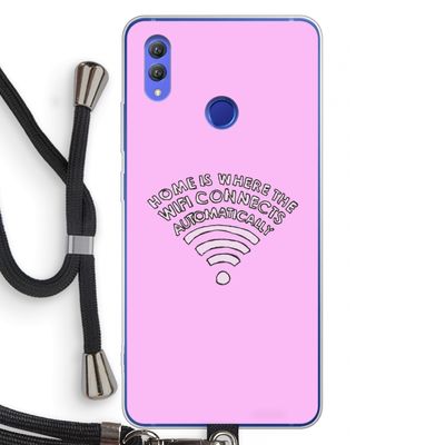 Home Is Where The Wifi Is: Honor Note 10 Transparant Hoesje met koord