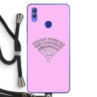 Home Is Where The Wifi Is: Honor Note 10 Transparant Hoesje met koord Home Is Where The Wifi Is: Honor Note 10 Transparant Hoesje met koord