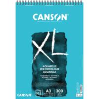 Aquarelpapier canson xl 30vel 300gr a3 wit | 5 stuks
